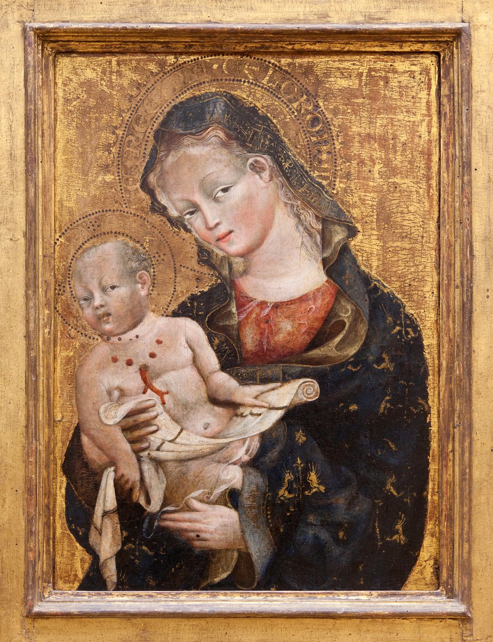 Jomfruen og barnet, ca. 1420 (maleri) af Giovanni da Modena