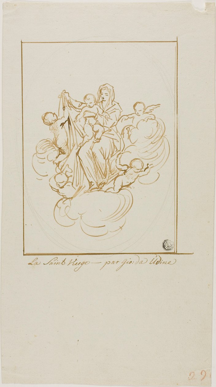 Hellige Jomfru af Giovanni da Udine