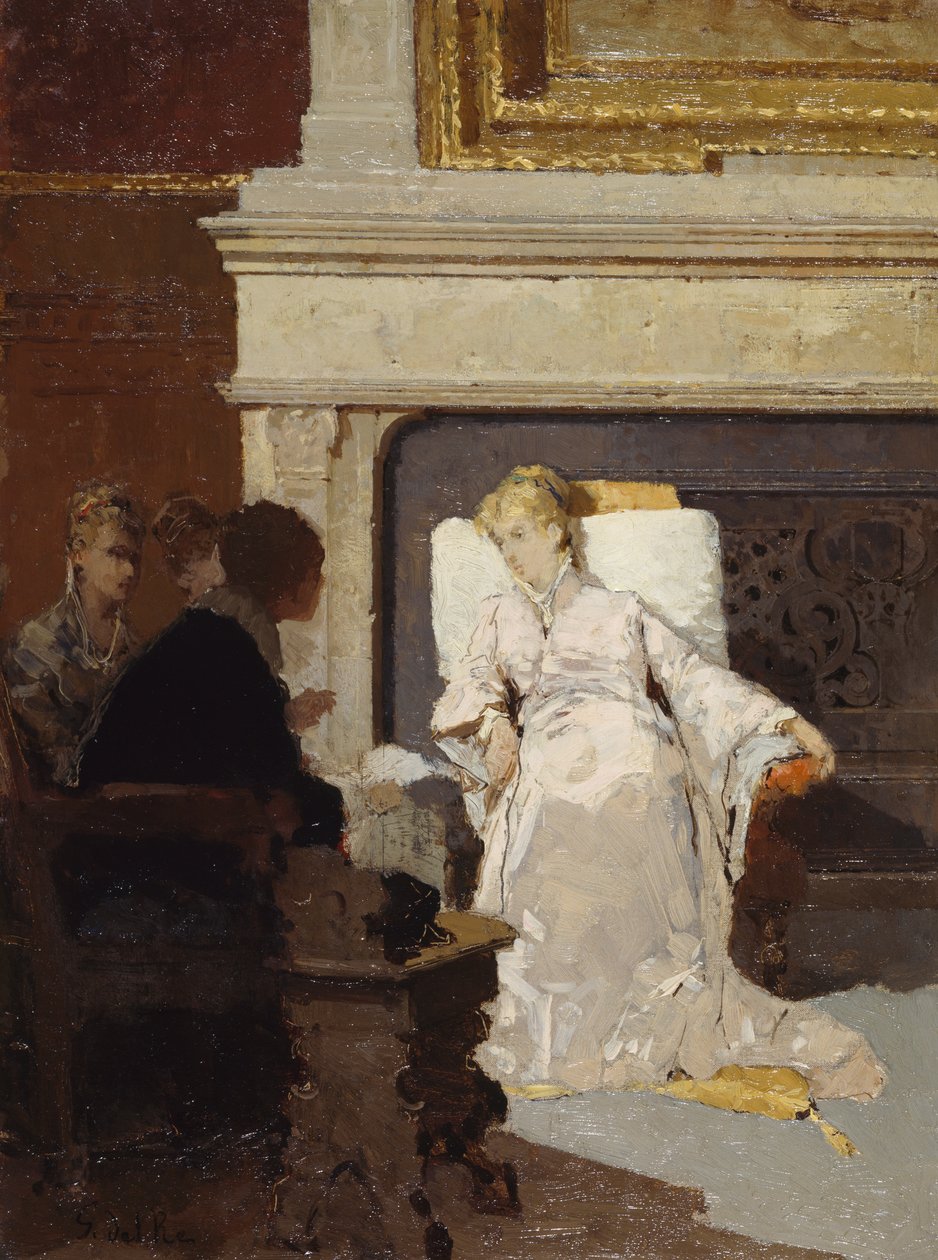 Eleonora ja runoilija Tasso af Giovanni del Re