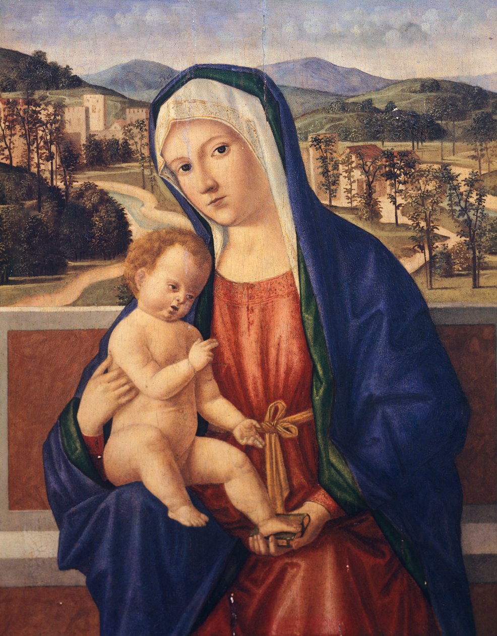 Madonna og barn (maleri) af Giovanni di Niccolo Mansueti