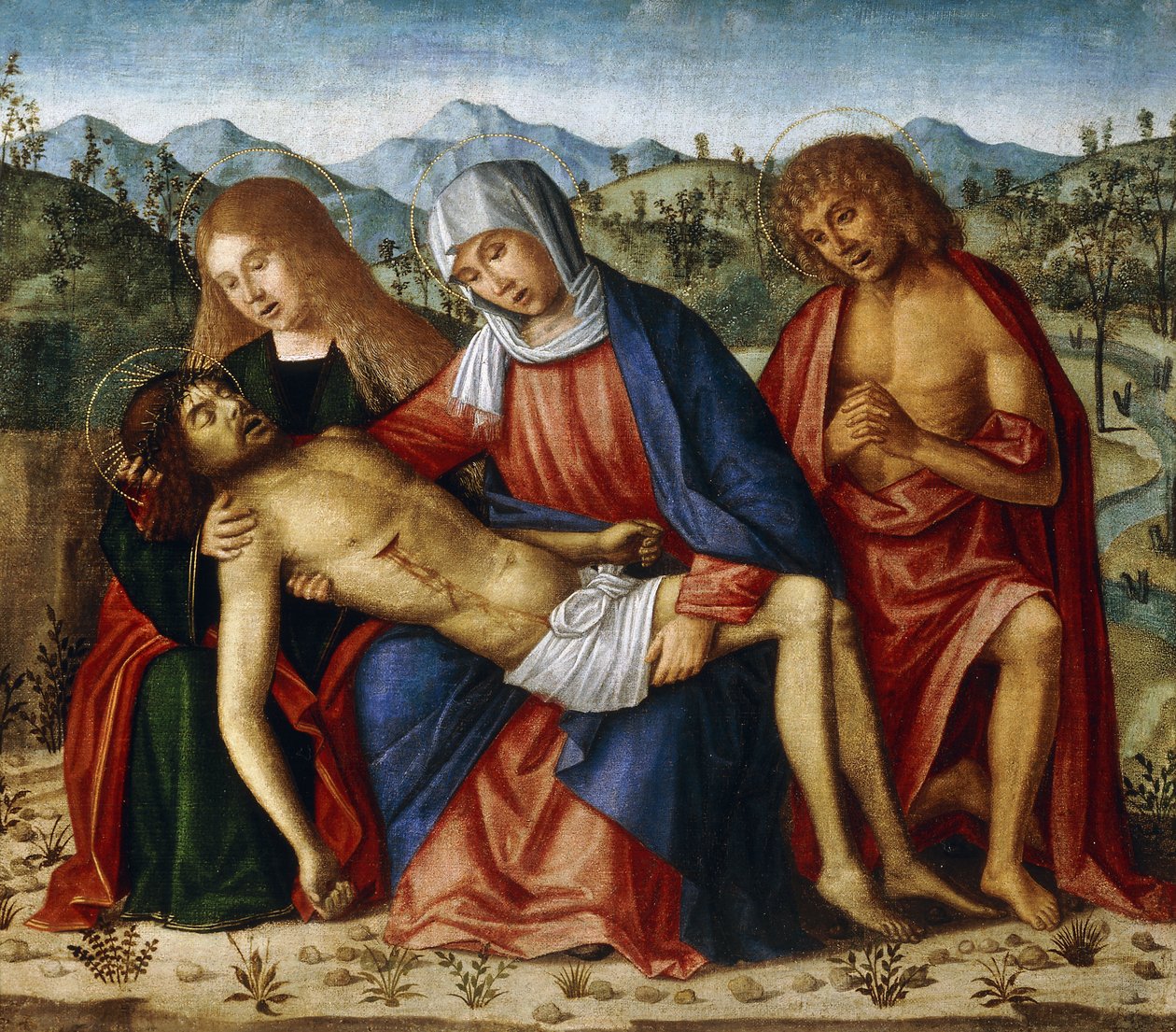 Pietaen, af Giovanni di Niccolo Mansueti