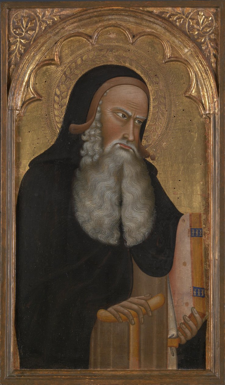 Sankt Antonius, ca 1350 af Giovanni di Nicola
