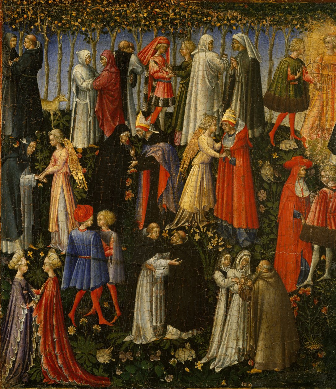 Paradis, 1445 af Giovanni di Paolo