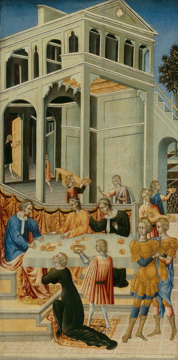 Salome beder Herodes om Johannes Døberens hoved af Giovanni di Paolo