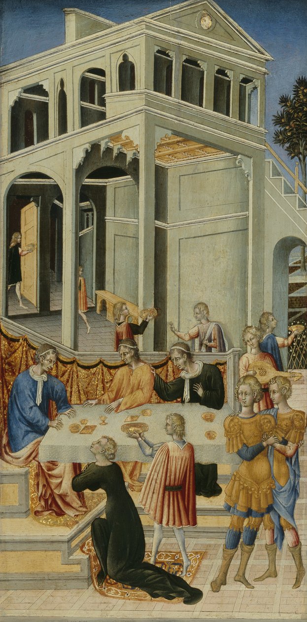 Salome beder Herodes om Johannes Døberens hoved af Giovanni di Paolo