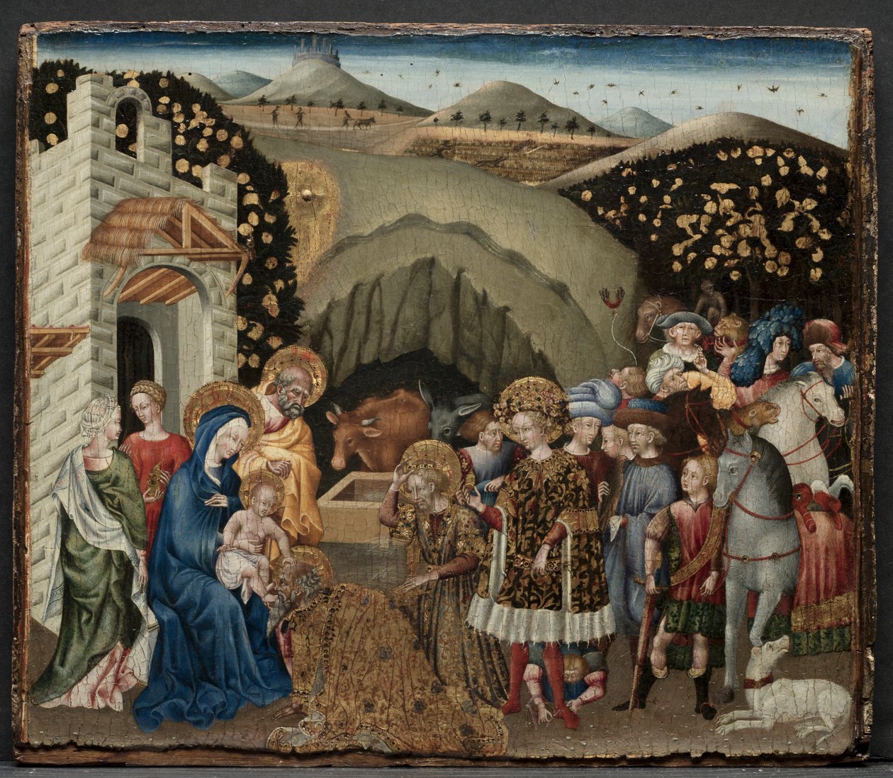 Magiernes tilbedelse af Giovanni di Paolo