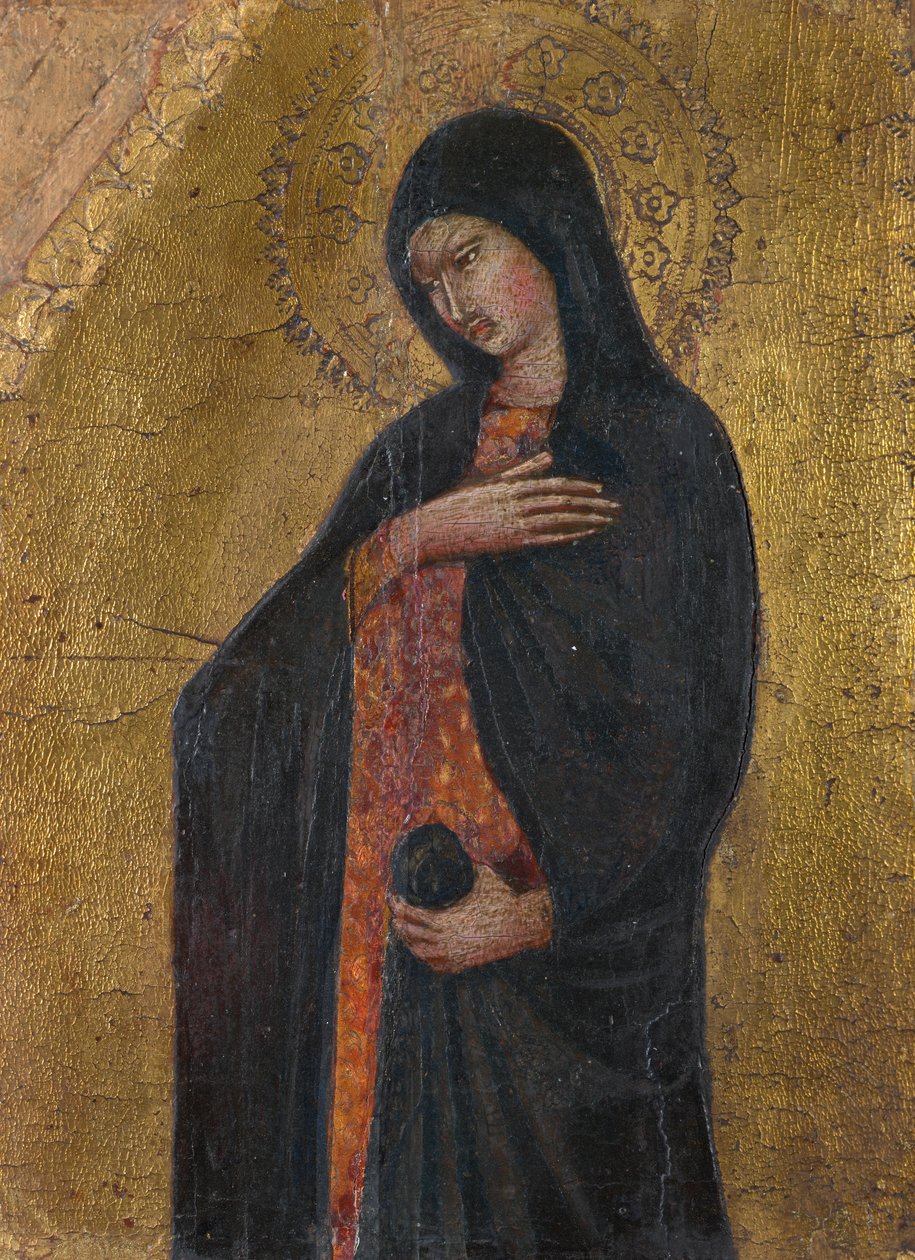 Jomfruen bebuder af Giovanni di Paolo