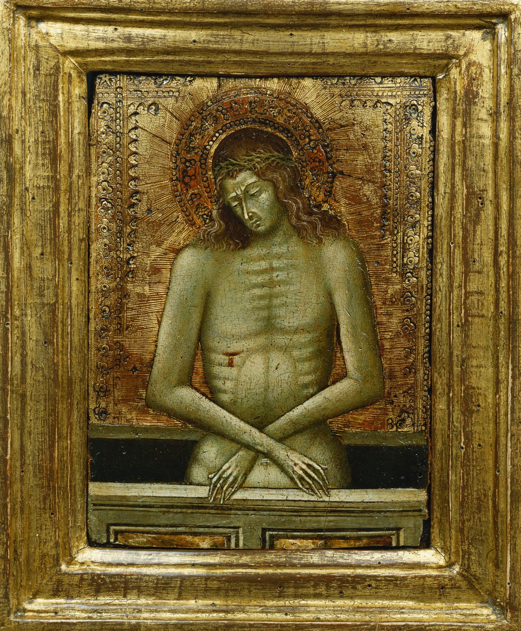 Kristus ved graven, af Giovanni di Paolo di Grazia