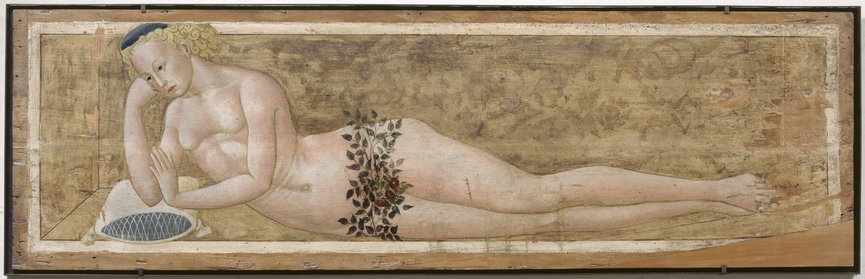 Tilbagelænet ung mand af Giovanni di Ser Giovanni,