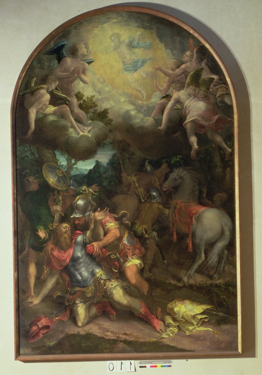 St. Pauls omvendelse af Girolamo Mazzola Bedoli