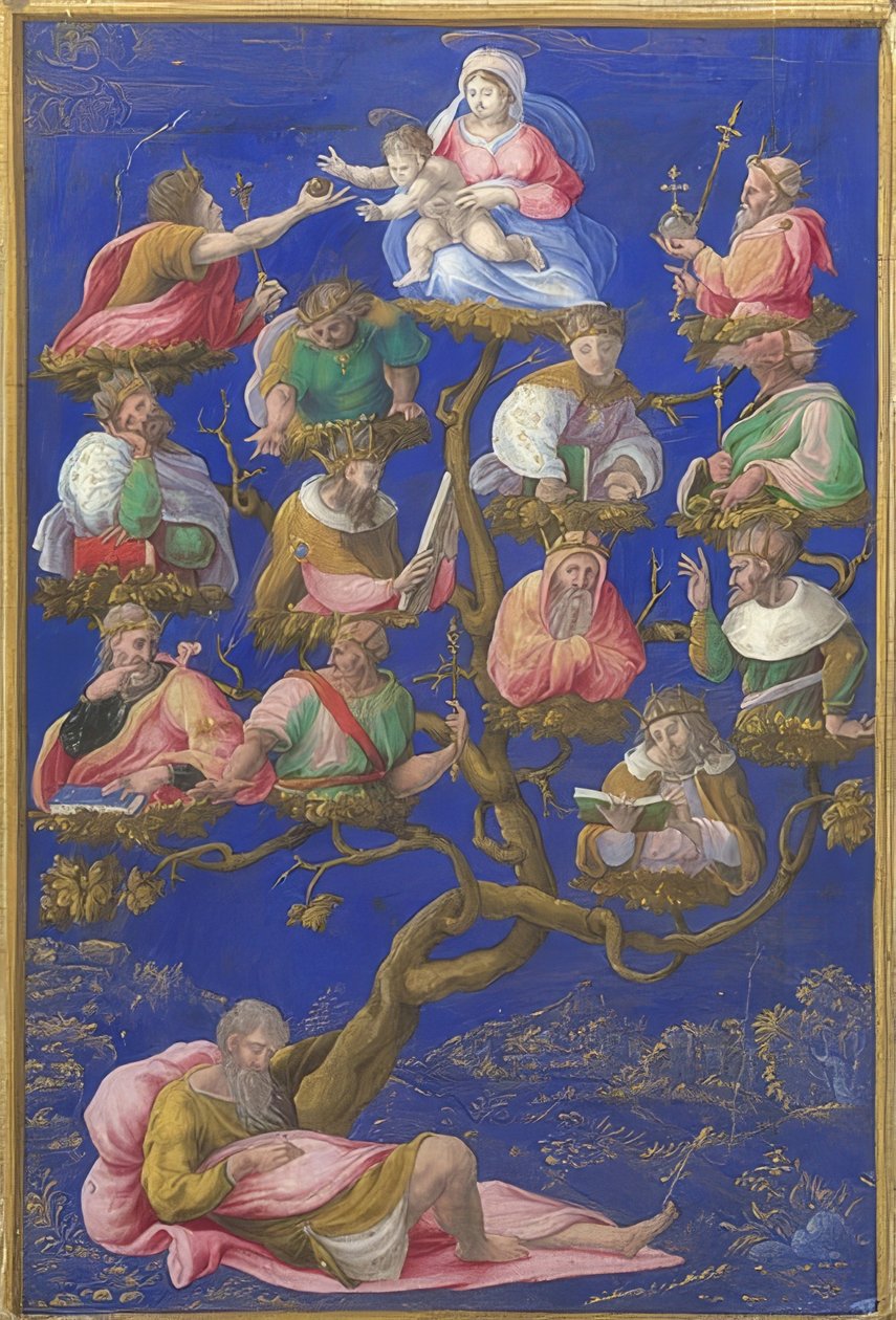 Jesse træet. Omkring 1535 af Girolamo Genga