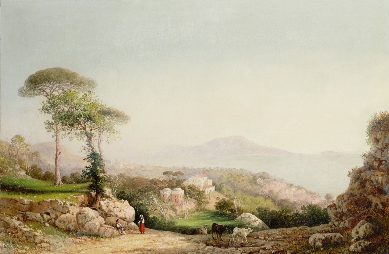 Capri fra Massa Lubrense af Girolamo Gianni