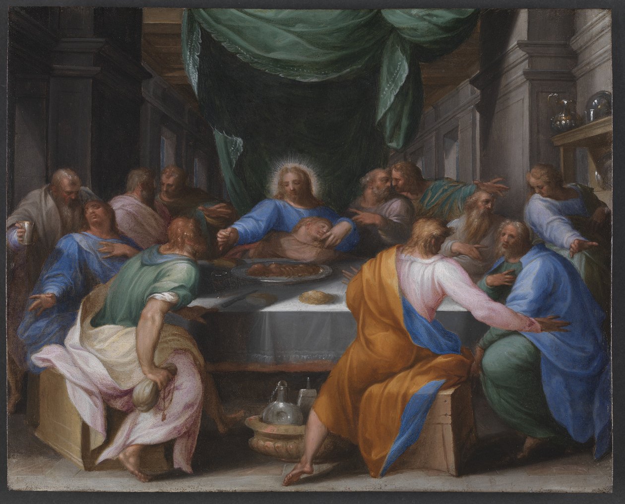 Den sidste nadver af Girolamo Muziano