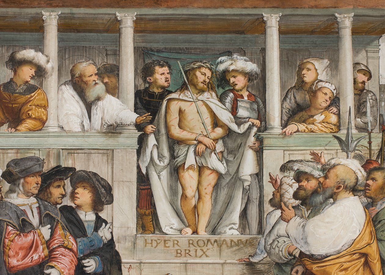 Central Nave, Fourth South Span, Ecce Homo, Girolamo Romanino af Girolamo Romanino