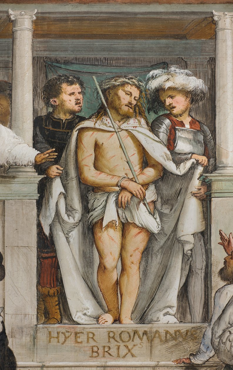 Central Nave, Fourth South Span, Ecce Homo, Girolamo Romanino af Girolamo Romanino