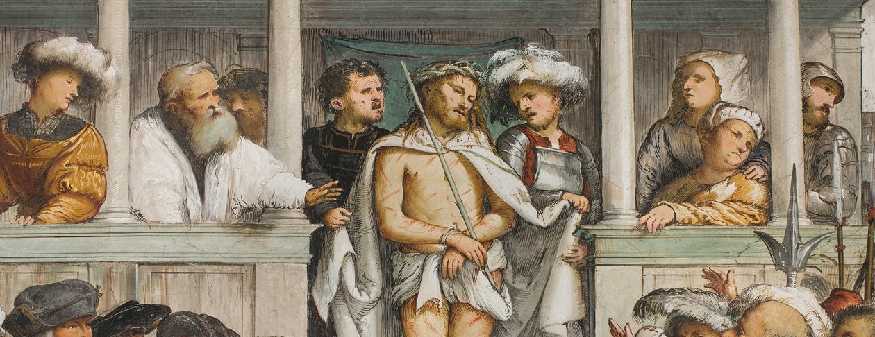 Central Nave, Fourth South Span, Ecce Homo, Girolamo Romanino af Girolamo Romanino
