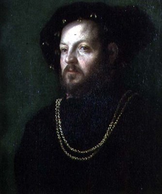 Portræt af en mand af Girolamo da Carpi