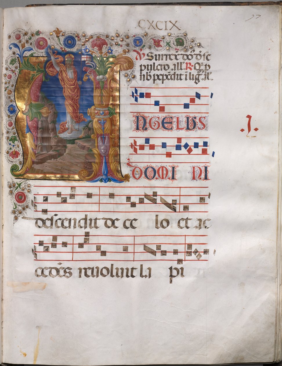 Antifonær, ca. 1470-1480. af Girolamo da Cremona