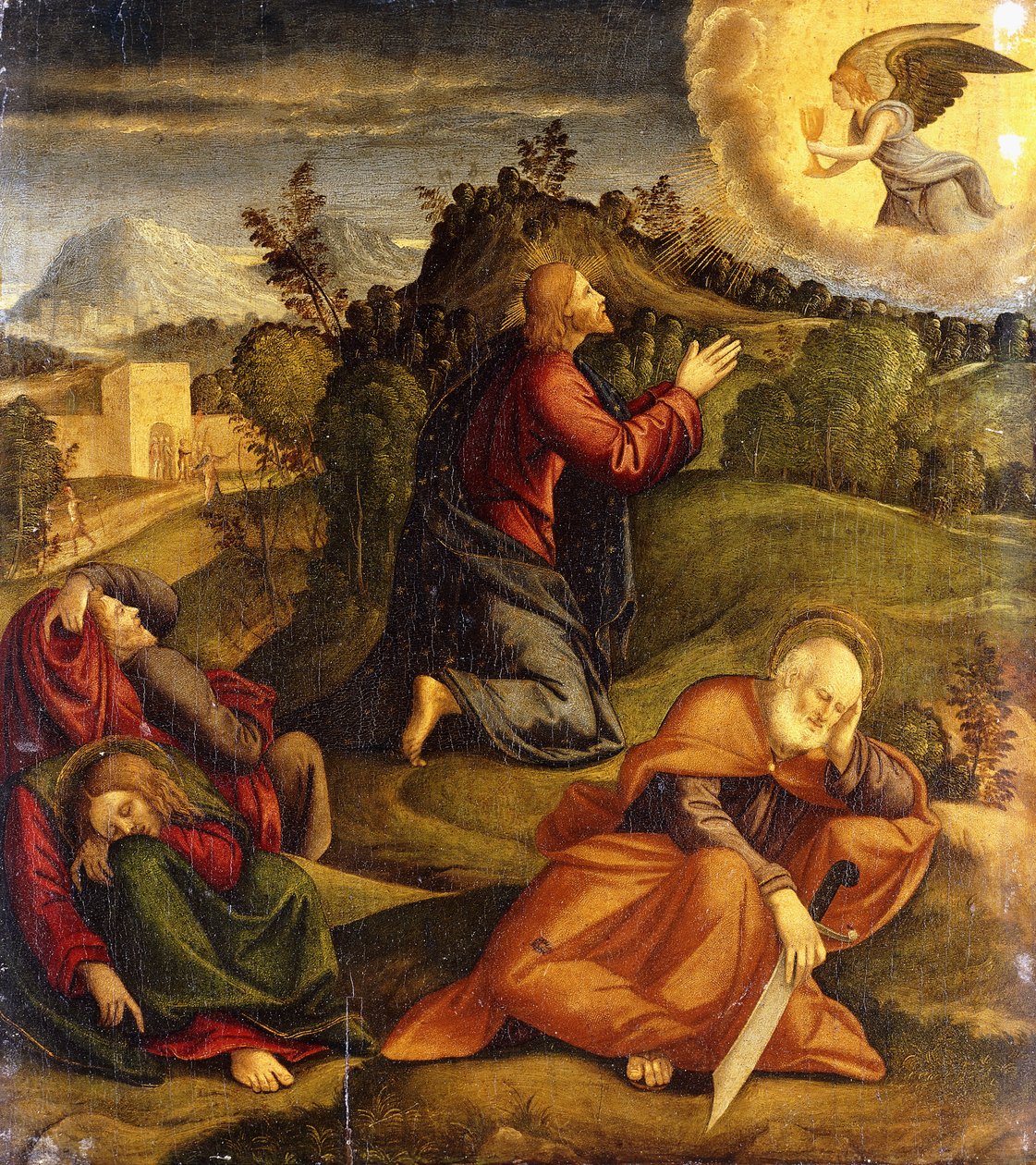 Kvalen i haven, af Girolamo da Santacroce