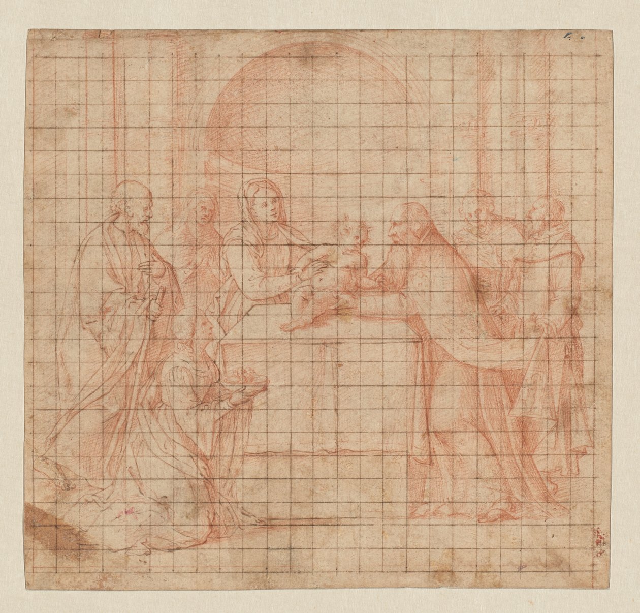 Præsentationen i templet af Girolamo da Santacroce