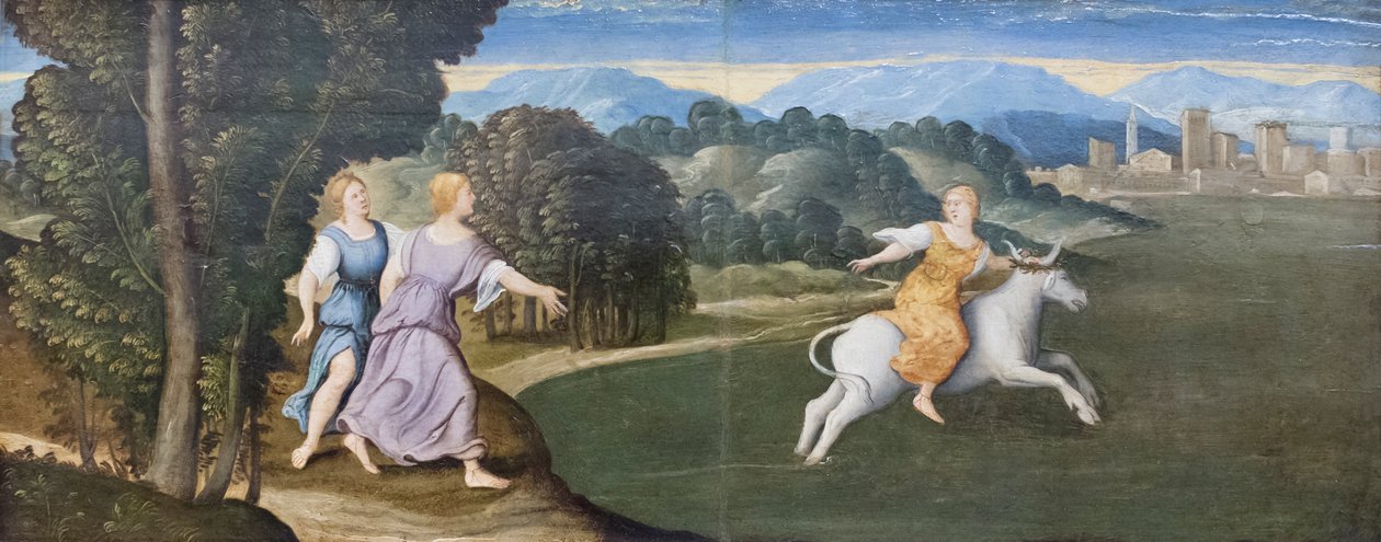 Europas voldtægt af Girolamo da Santacroce