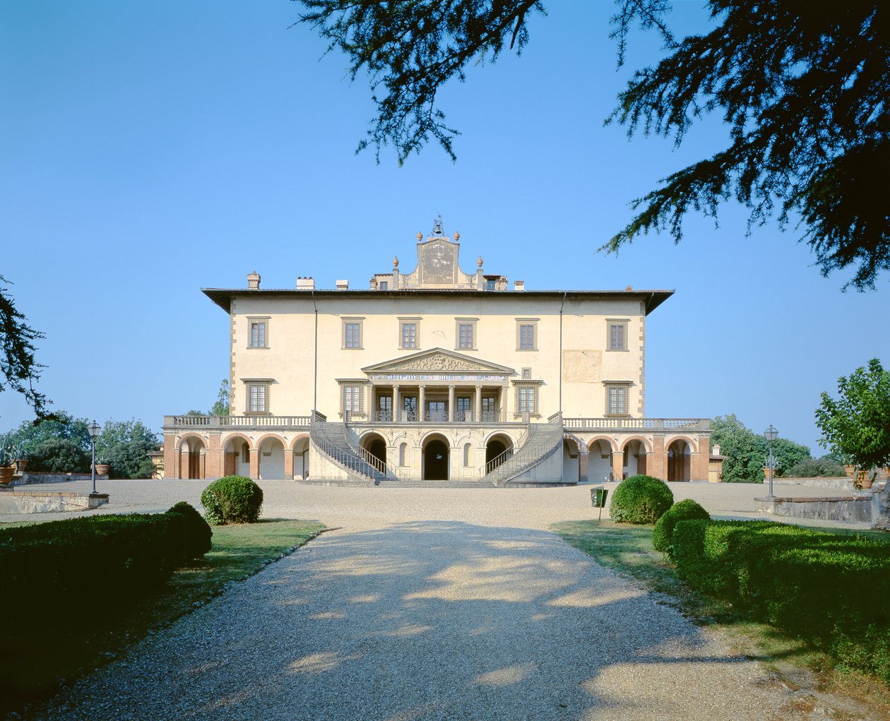 Medici Villa af Poggio a Caiano, 1480 af Giuliano Giamberti da Sangallo