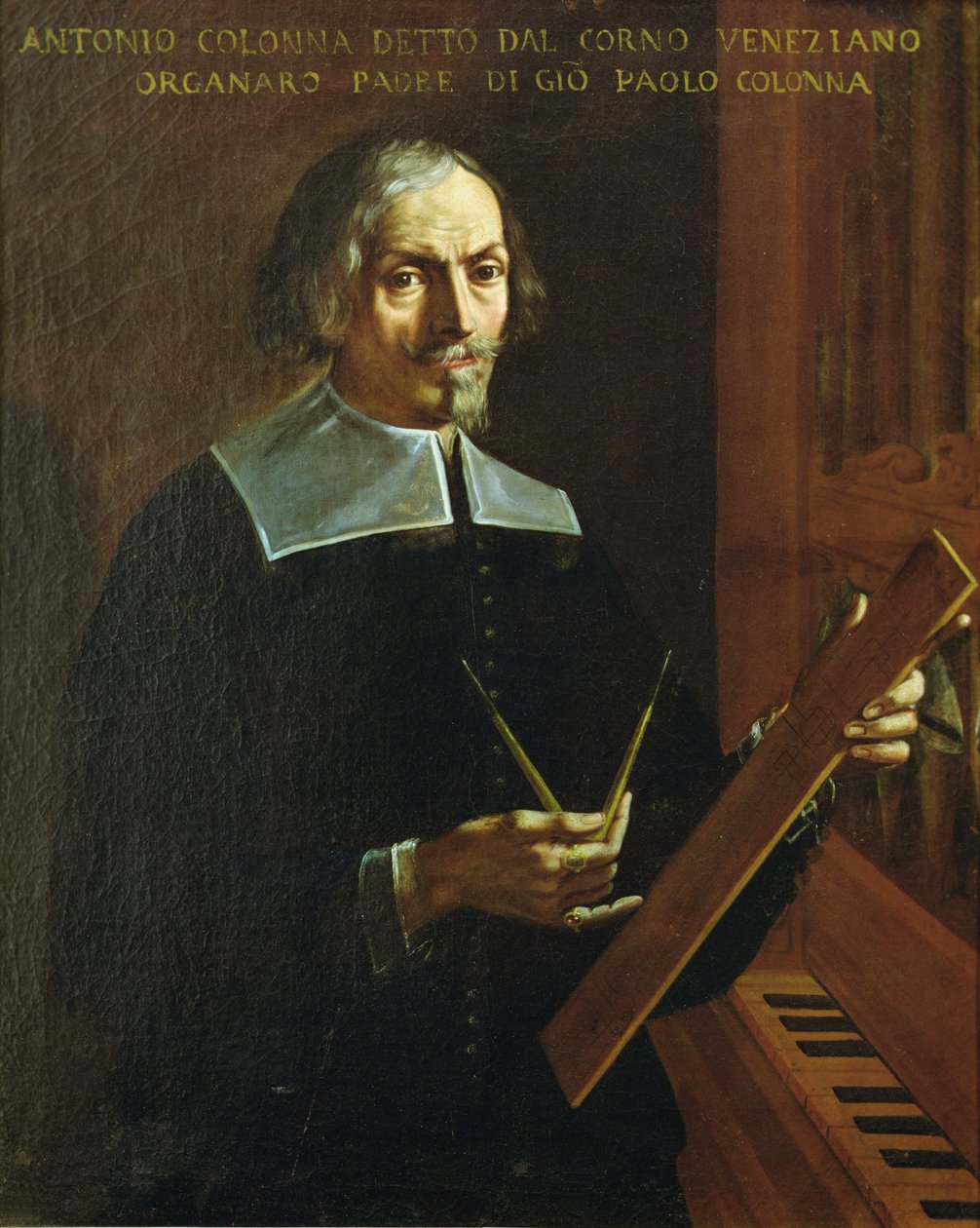 Portræt af Antonio Colonna (olie på lærred) af Giuliano Dinarelli
