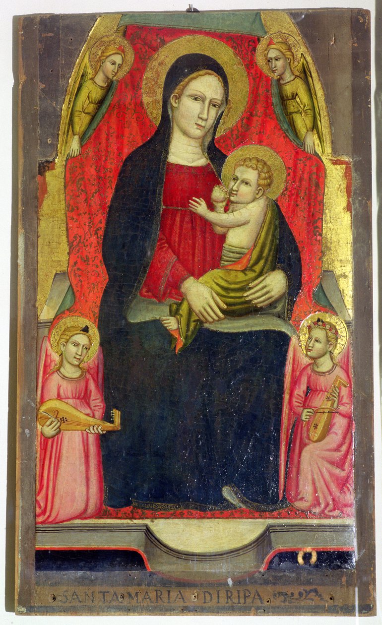Madonna og barn af Giuliano di Simone da Lucca