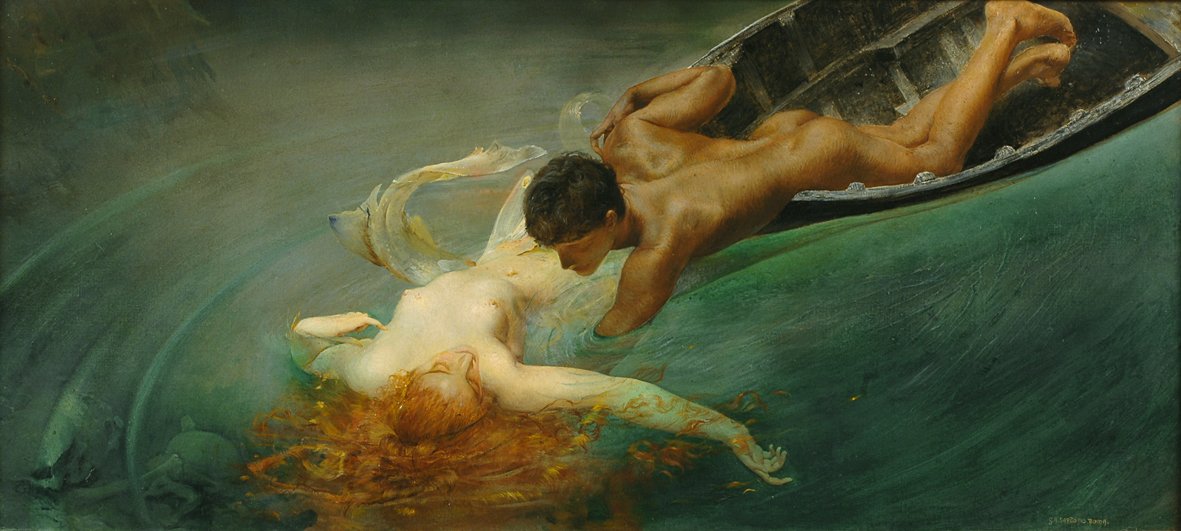 Havfruen af Giulio Aristide Sartorio