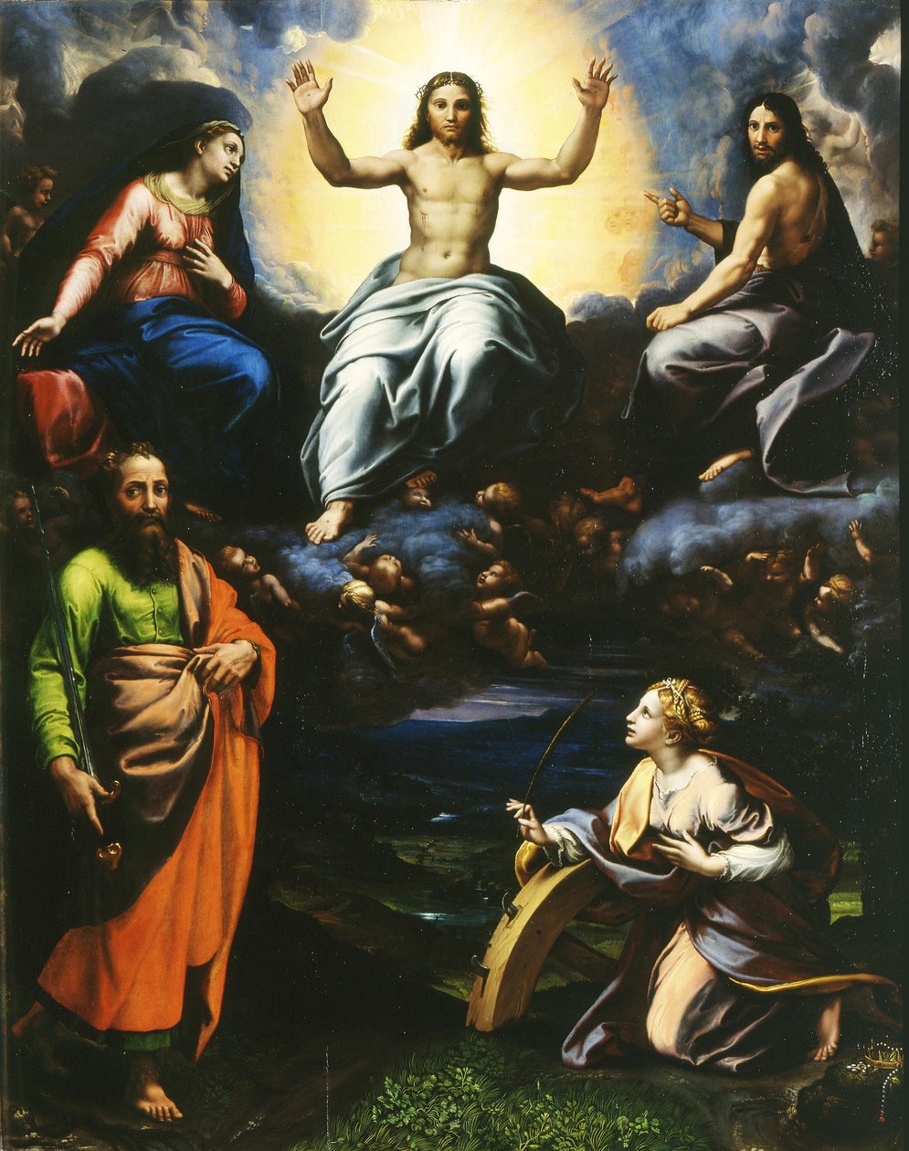 Deesis af Giulio Romano