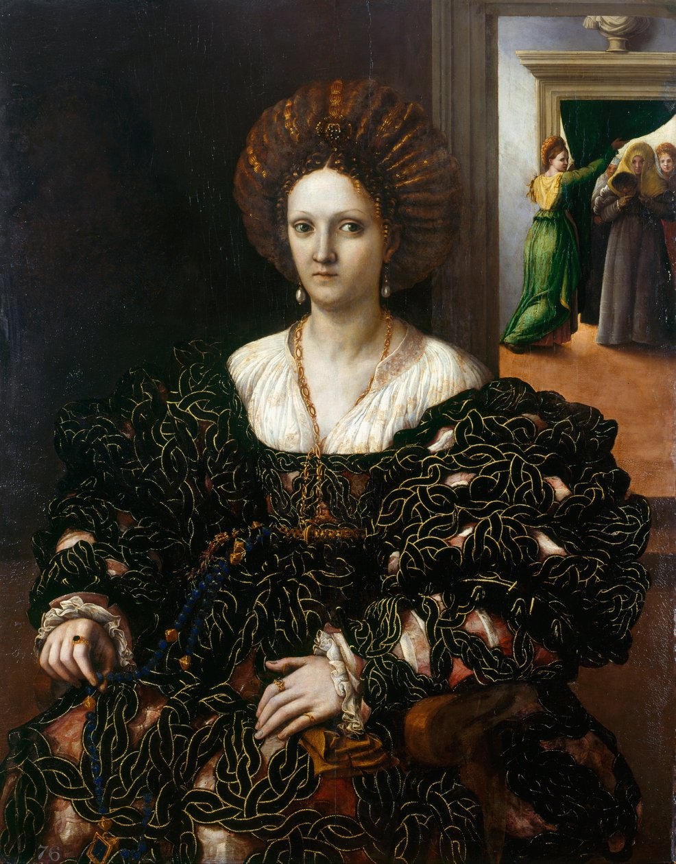 Margherita Paleologo (1510-66) af Giulio Romano