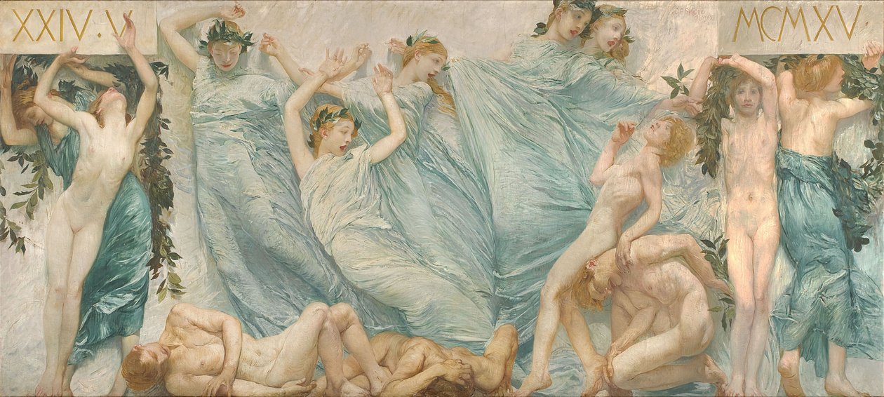 Engelsk: Awakening af Giulio Aristide Sartorio