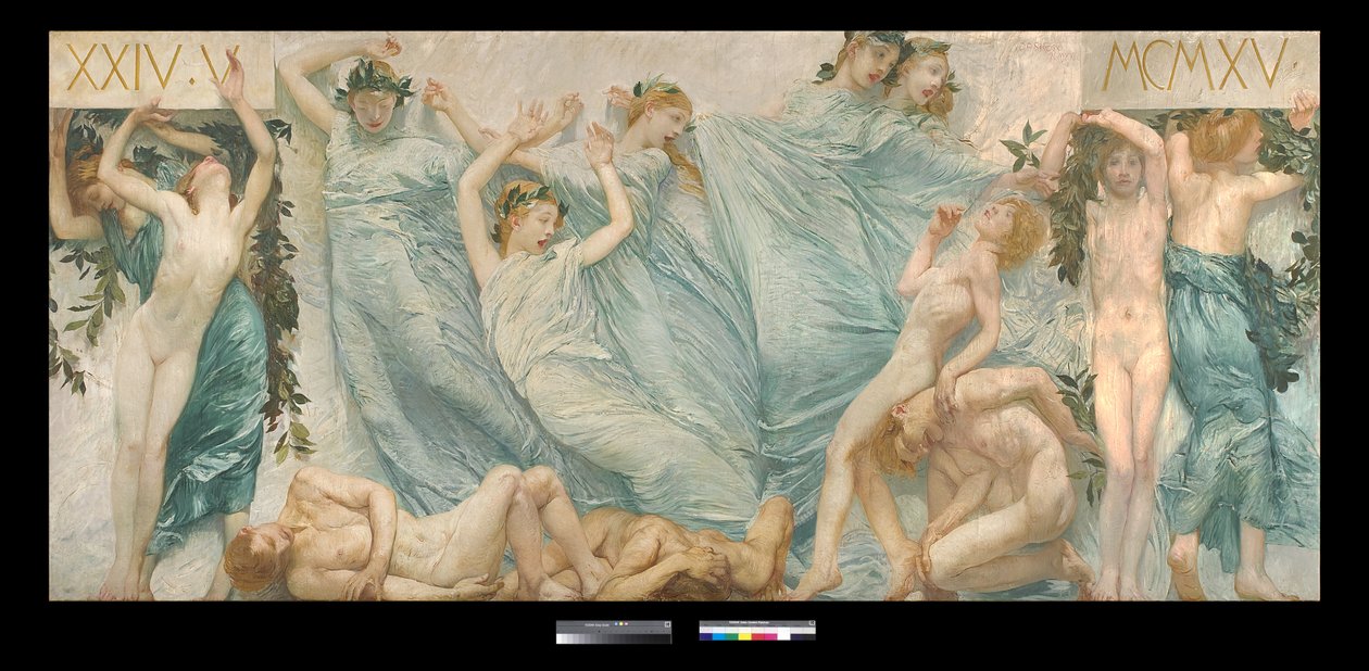 Opvågningen, 1904-23 af Giulio Aristide Sartorio