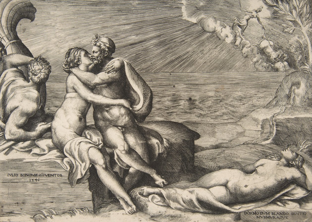 Jupiters kærlighed til Juno genopstod, da hun tog Venus