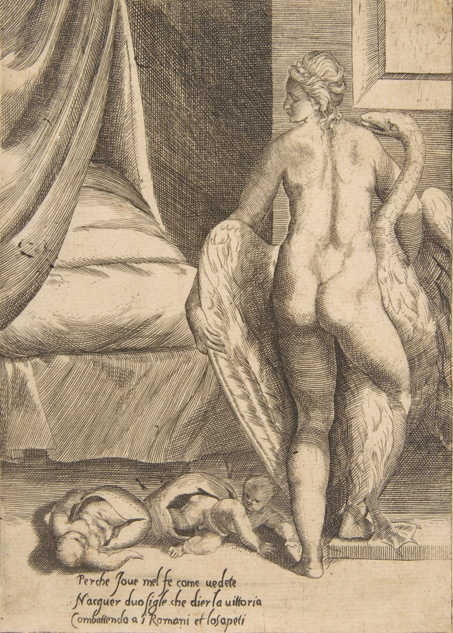 Leda og svanen, fra 