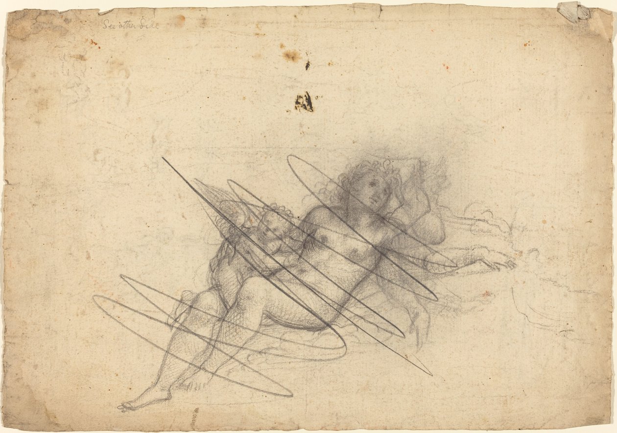 Venus og Amor af Giulio Campi