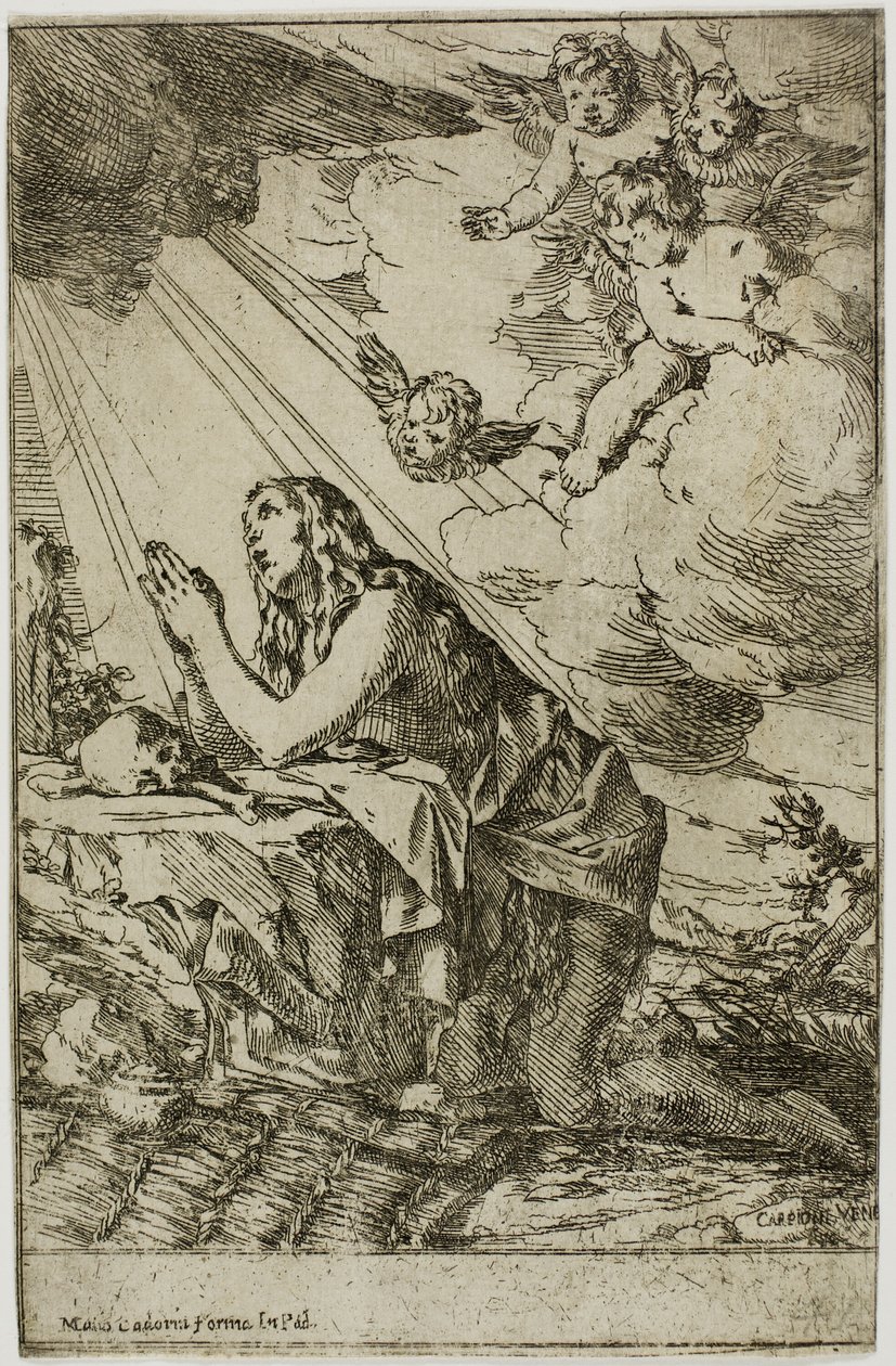 Magdalena af Giulio Carpioni
