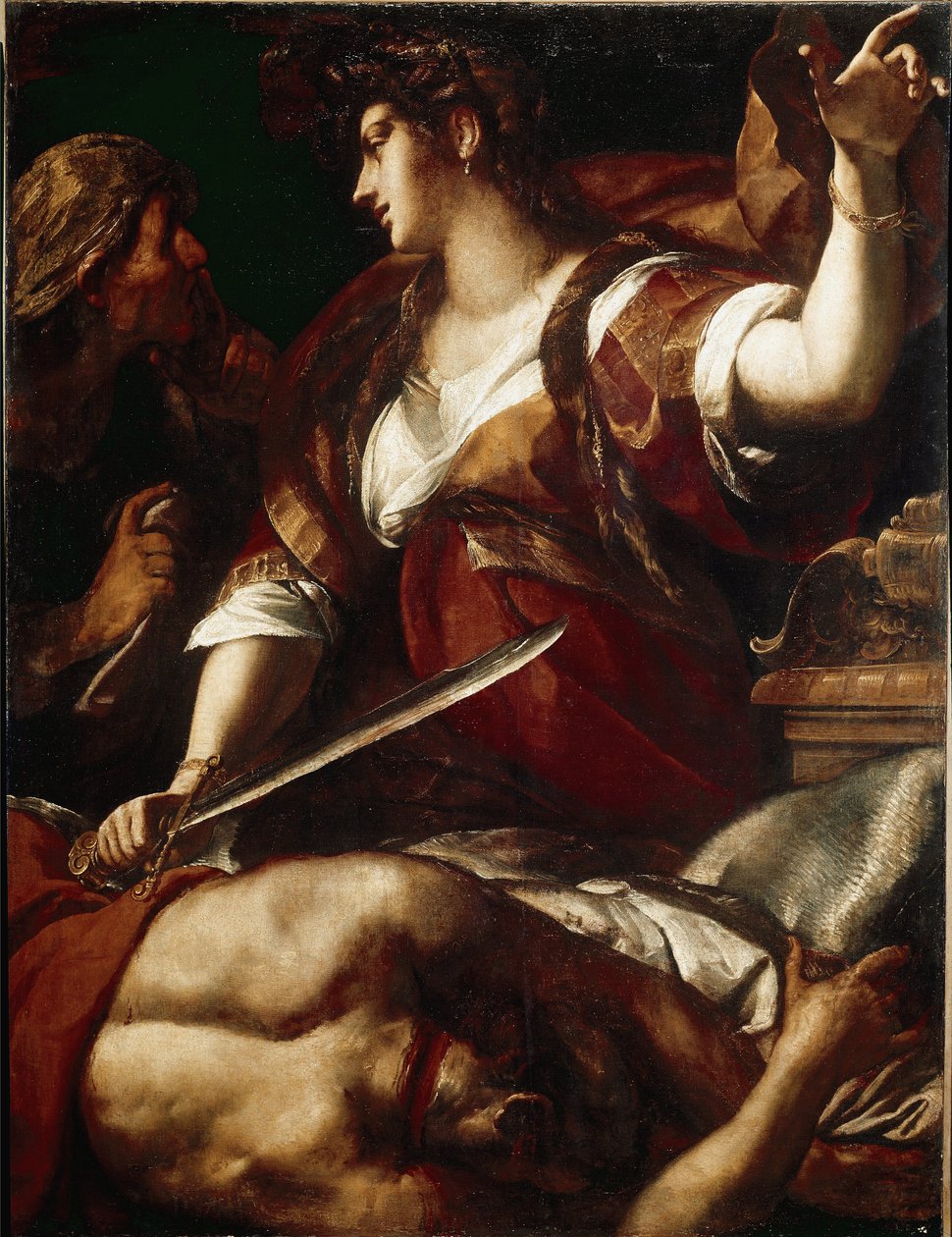 Judith og Holofernes (olie på lærred af Giulio Cesare Procaccini