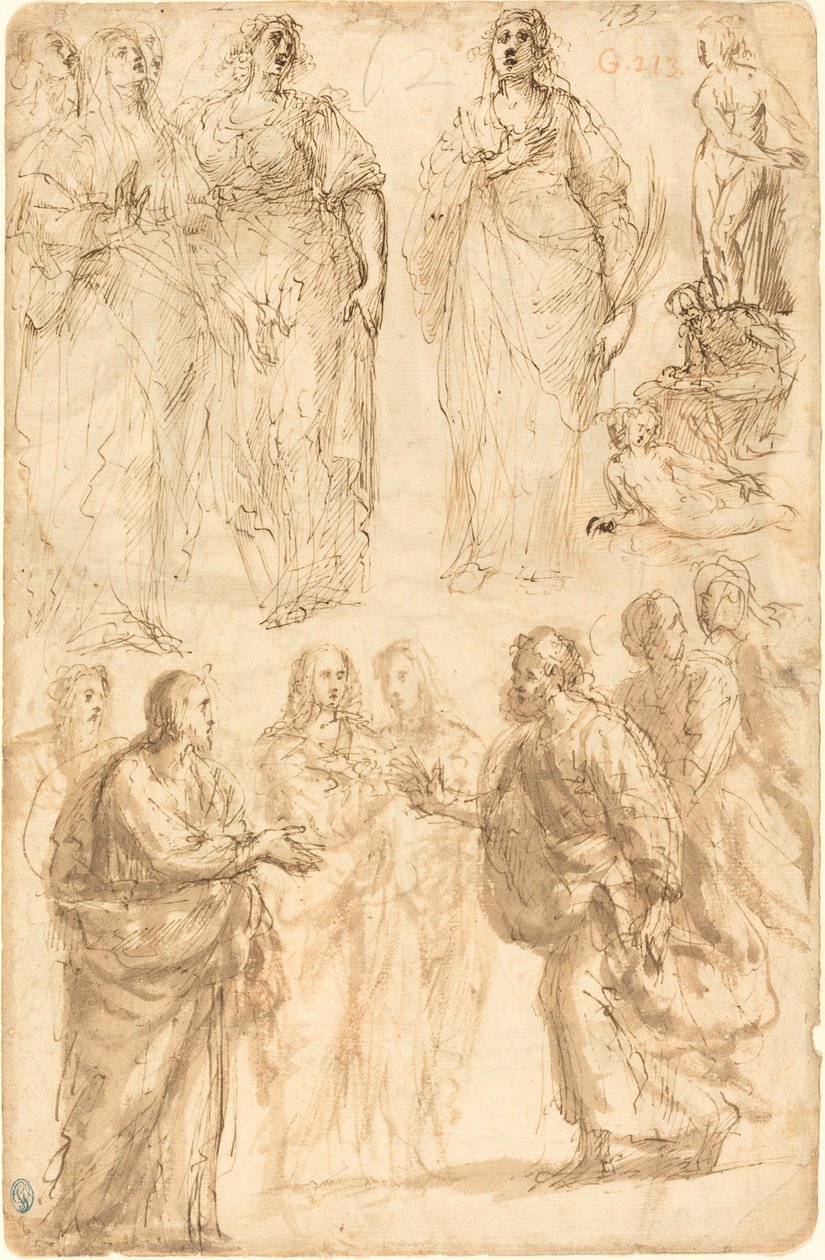 Scener fra Sankt Peters liv af Giulio Cesare Procaccini