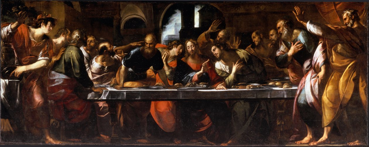 Den sidste nadver (olie på lærred, ca. 1618) af Giulio Cesare Procaccini