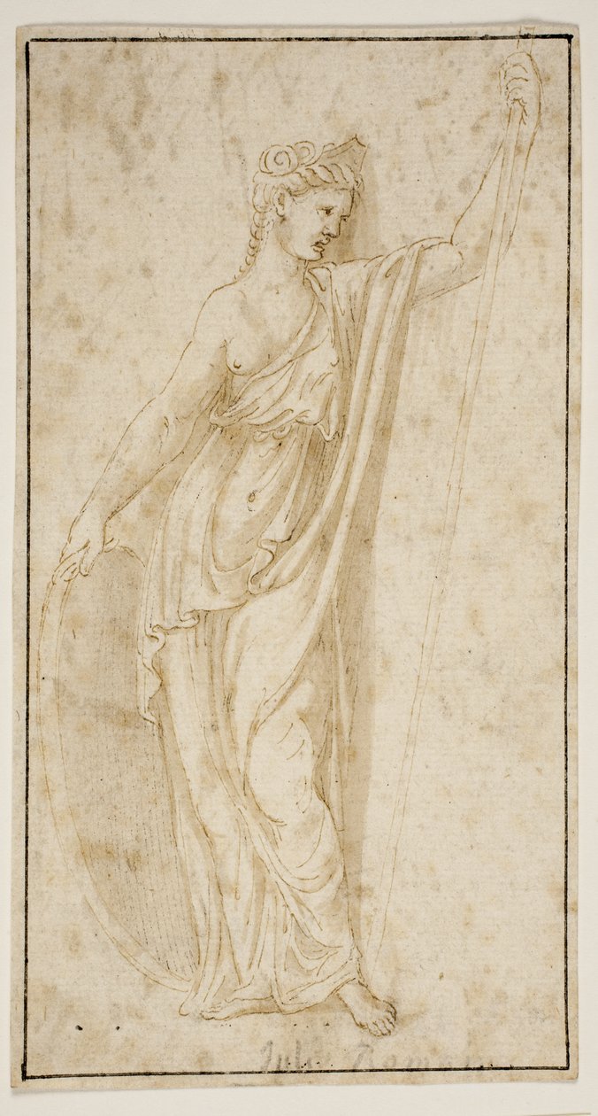 Athena af Giulio Romano