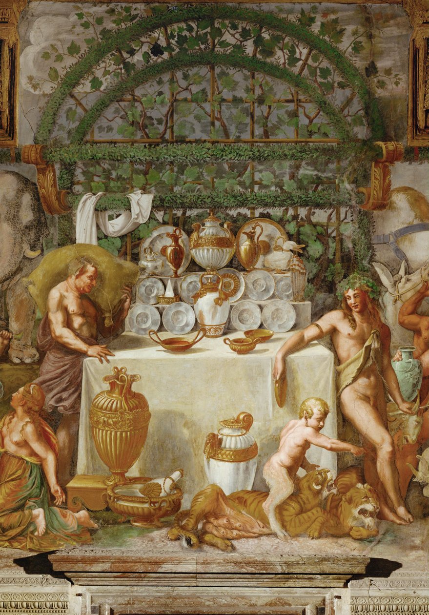 Bacchanalia (frisk) af Giulio Romano