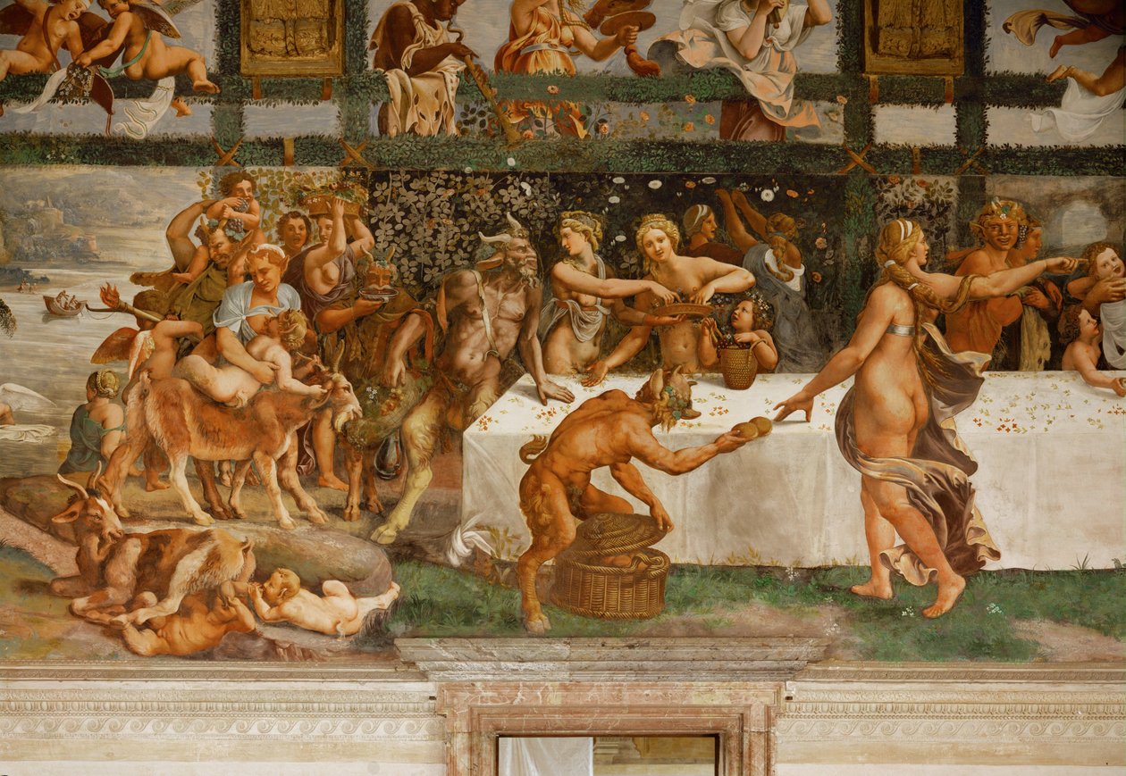 Bacchanalia (frisk) af Giulio Romano