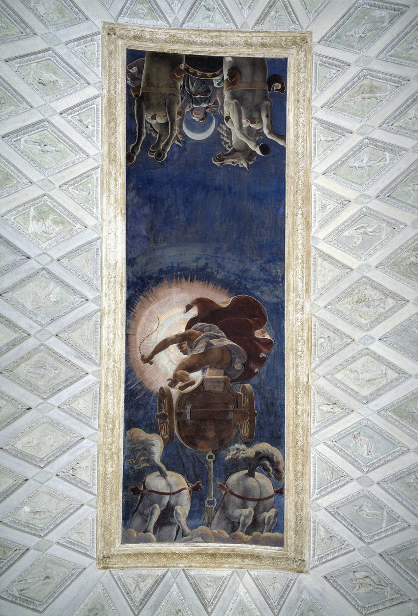Loftet i solrummet i Té-paladset i Mantova af Giulio Romano