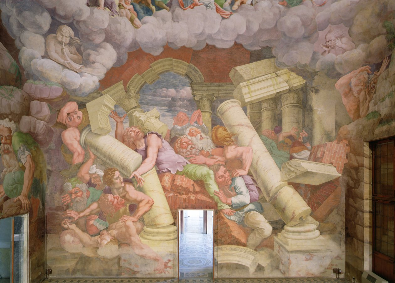 Giganternes Kammer af Giulio Romano