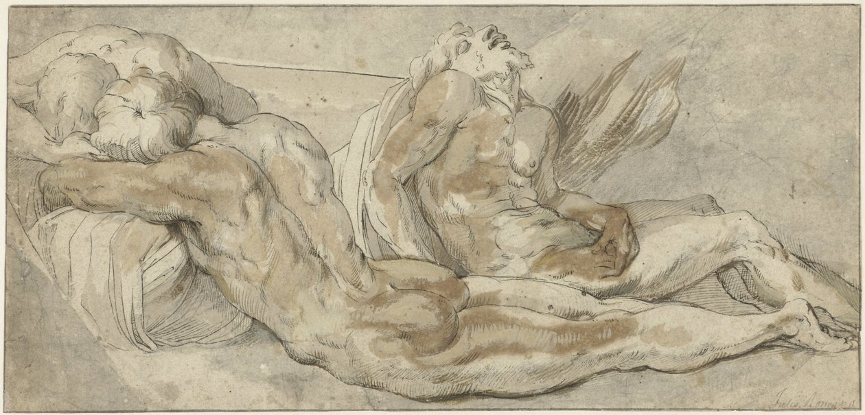 Tre løgnagtige mænd af Giulio Romano