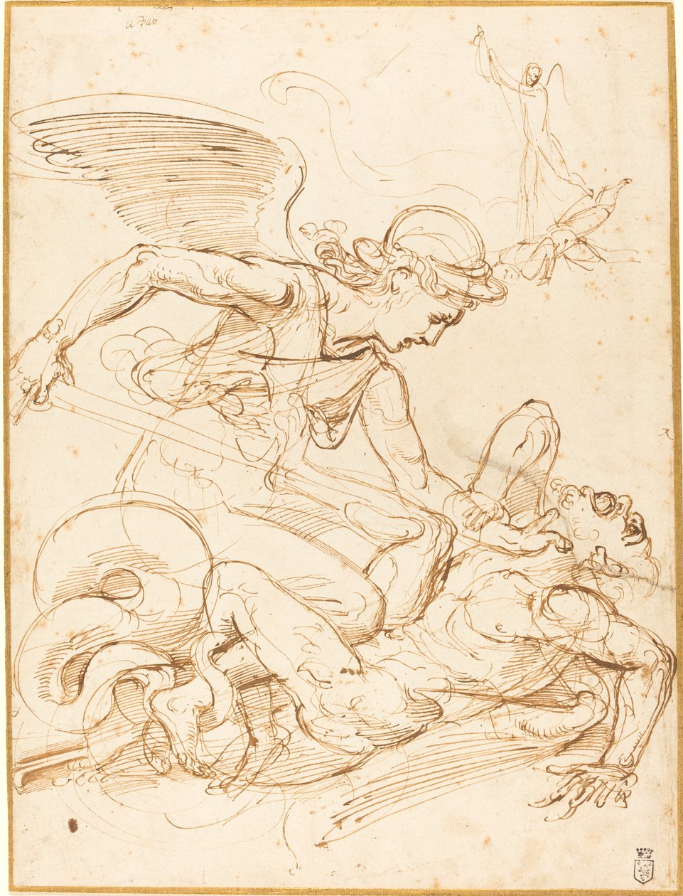 Sankt Michael af Giulio Romano