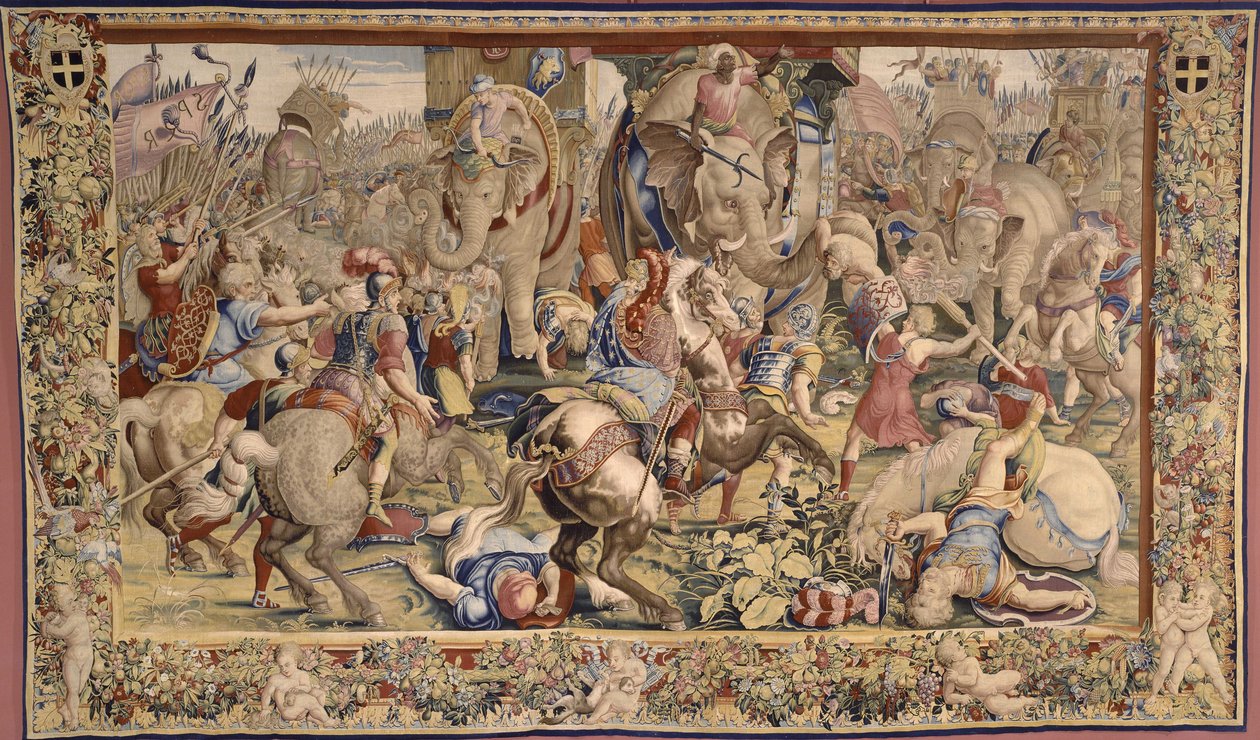 Slaget ved Zama af Giulio, Romano
