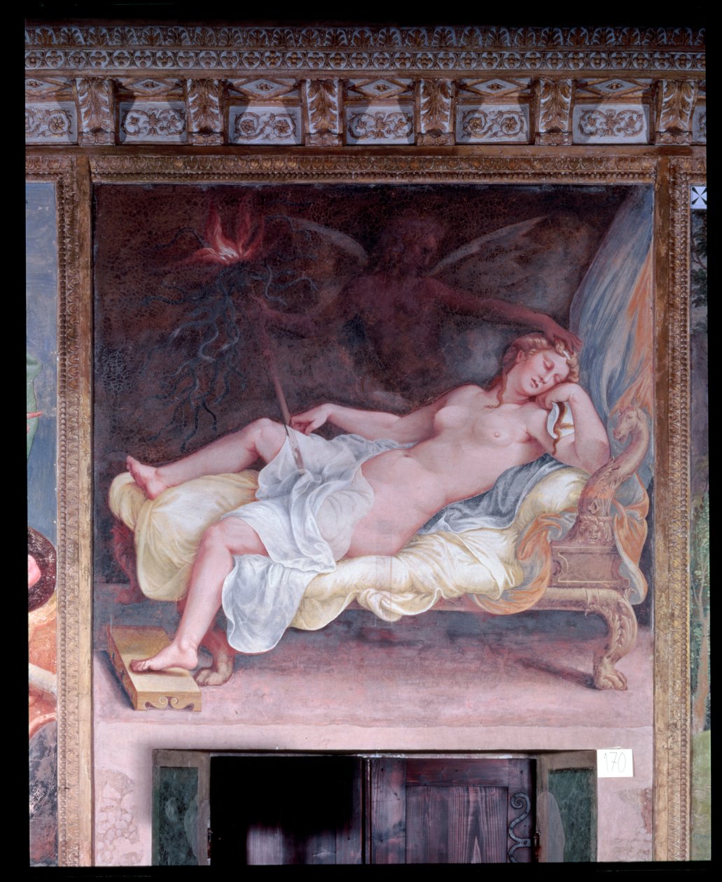Drømmen om Hecuba af Giulio Romano