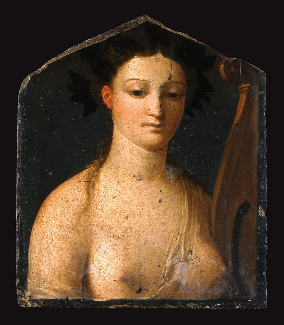 Muse Polyhymnia. af Giulio, Romano